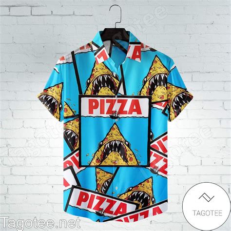 Jaws Pizza Hawaiian Shirt Tagotee