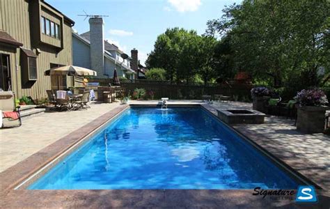Prestige pools and spas builds in ground swimming pools of such beauty and quality that latham pool products, manufacturer of. Atlas Model Pool from Trilogy Pools | Signature Fiberglass ...