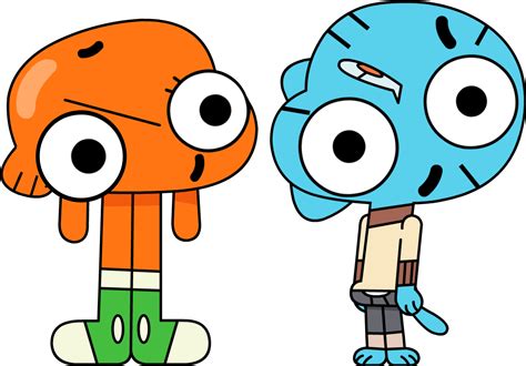 Gumball And Darwin Render By Seanscreations1 On Deviantart