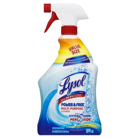 lysol 32 oz liquid multipurpose bathroom cleaner in the multipurpose bathroom cleaners