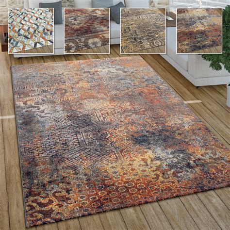 In this way, tradition and modernity are united in a carpet that also plays a role as a statement piece. Wohnzimmer Teppich Im Vintage Used Look, Industrial Style ...