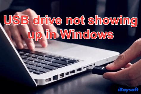 [solved]usb Drive Not Showing Up In Windows 10 11
