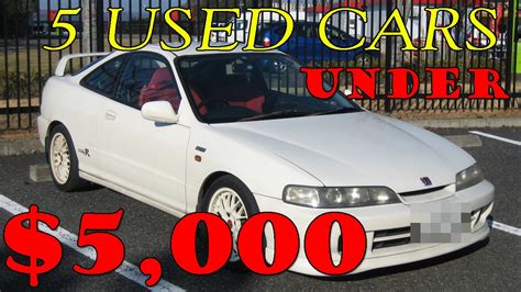 Top 5 Best Cheap Used Cars Under $5000! - YouTube