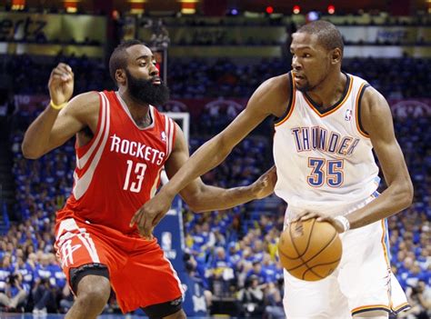 James harden shares a bit about how the final failed negotiations went down between himself and thunder gm sam presti. James Harden and Kevin Durant Miss Playing Together, OKC ...