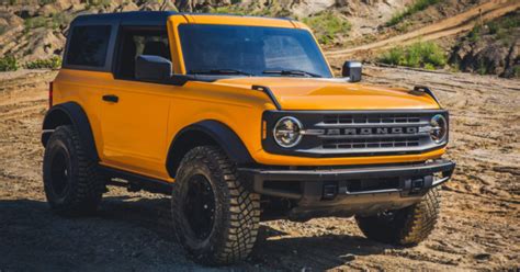 New 2022 Ford Bronco Price Colors Release Date