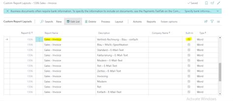 How To Design Custom Reports Layout In Business Central Folio3