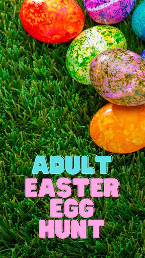 Adult Easter Egg Hunt 7 Apr 2023