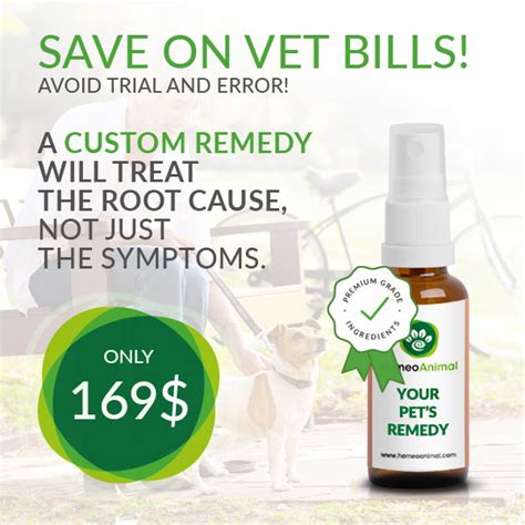 Custom Homeopathy For Animals Homeopathic Remedies For Pets