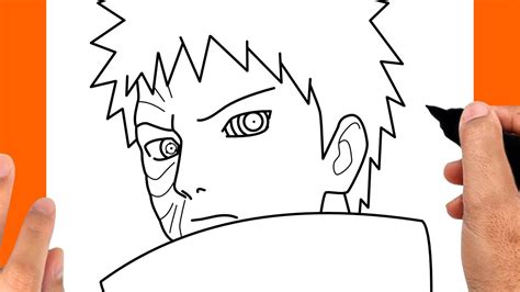 How To Draw Obito Easy For Beginners Obito Drawing Tutorial Step