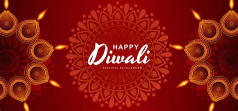 Diwali or deepavali is one of the most prominent and famous hindu festivals of india, celebrated with great gusto and fervor. Beautiful Happy Diwali diya card celebration background ...