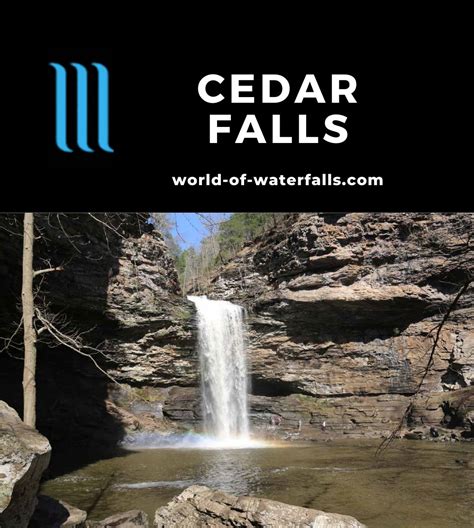 Cedar Falls The Most Attractive Waterfall In Arkansas