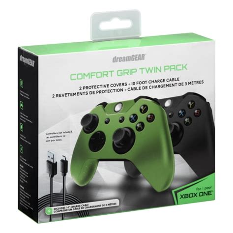 Dreamgear Dgxb1 6625 Xbox One Comfort Grip Twin Pack