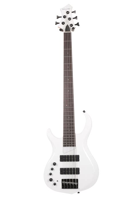 Sire Version 2 Left Handed Marcus Miller M2 5 String Bass In White
