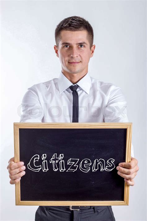Citizens Stock Image Colourbox