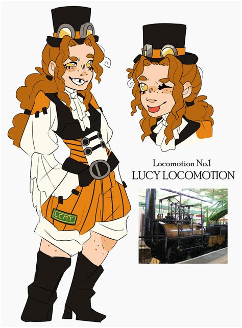 Locomotion No 1 Train Humanized By Lavendercorpse On Deviantart