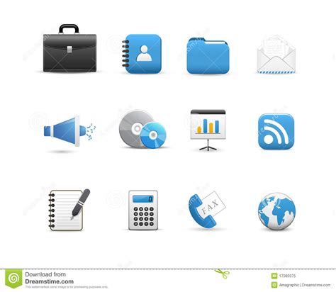 Web Application Icons Stock Vector Illustration Of Compact 17083375