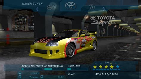 Need For Speed Underground Toyota Trailer Supra Nfscars