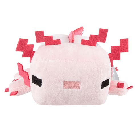 Minecraft Caves And Cliffs Axolotl Plush 8 Inches Mattel Official