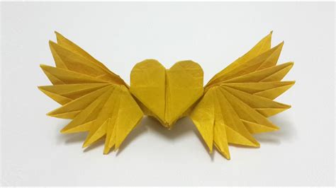 Origami Winged Heart Tutorial Henry Phạm Youtube