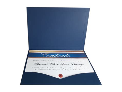 Porta Diploma Com Bolsa Papel Cart O G Canudos Porta Diploma