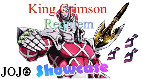 King Crimson Requiem Showcase Your Bizarre Adventure Youtube