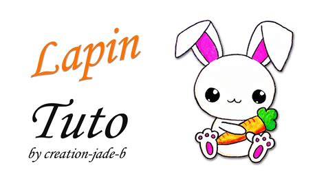 Coloriage lapin facile 72 a imprimer et coloriage en ligne pour enfants. Comment Dessiner un Petit Lapin Kawaii ! - YouTube