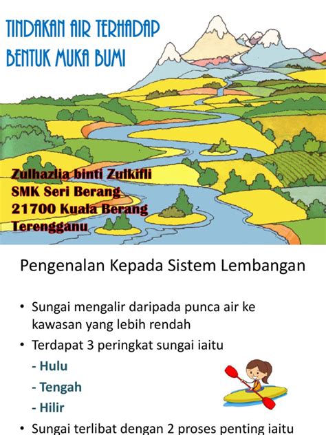 Bentuk muka bumi terbagi menjadi dua bagian yaitu, bentuk permukaan daratan dan bentuk permukaan perairan, berikut ini adalah penjelasan lengkapnya share this: Tindakan Air Terhadap Bentuk Muka Bumi