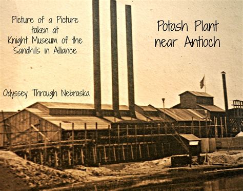 The Potash Plant Ruins Near Antioch Nebraska Caught My Eye Potash Was