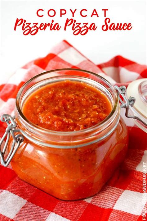The sclafani homestyle crushed is the perfect product to use in making a pizza sauce. Copycat Pizzeria Pizza Sauce Recipe • Food, Folks and Fun