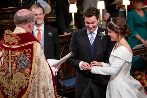 As well as the queen's reception on the friday afternoon, immediately after the ceremony, prince andrew and sarah ferguson hosted a glitzy bash. Royal wedding: Princess Eugenie ties the knot | Otago ...