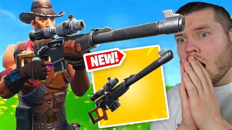 Die Neue Automatic Sniper In Fortnite Youtube