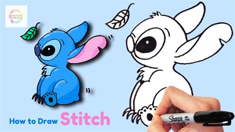 How To Draw Stitch Step By Step For Beginners Easy Way To Draw Stitch