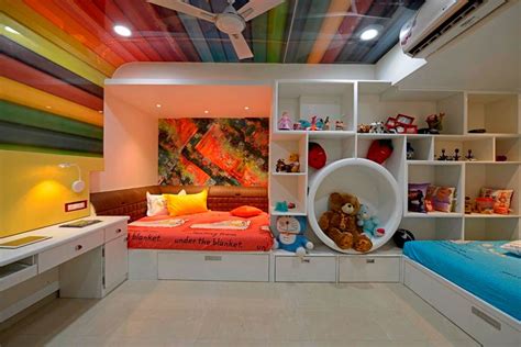 Residential Penthouse Interiors Modern Nurserykids Room By Ais Designs