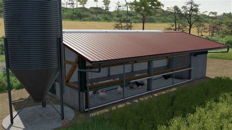 Large Outdoor Chicken Coop V1000 Fs22 Mod Farming Simulator 22 Mod