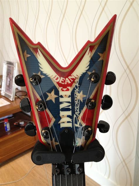 Usa Razorback Rebel Flag Dean Guitars Audiofanzine