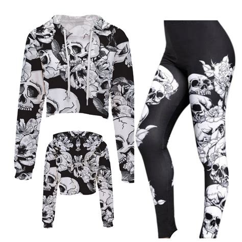 Skull Outfits Women Skull Outfits Cute Skull Outfits Rocker Skull