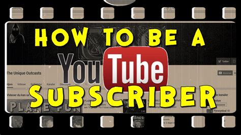 How To Be A Subscriber Youtube
