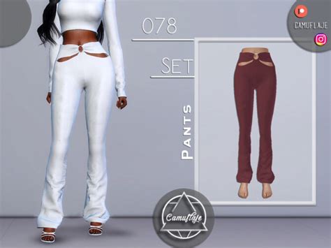 Set 078 Pants By Camuflaje At Tsr Sims 4 Updates