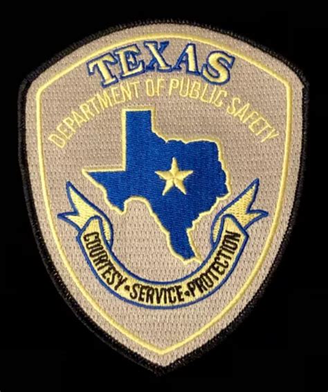 Texas Tx Highway Patrol State Police Patch Older Commander Patch 12 59 Picclick