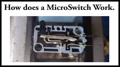 How Does A Micro Switch Work Youtube