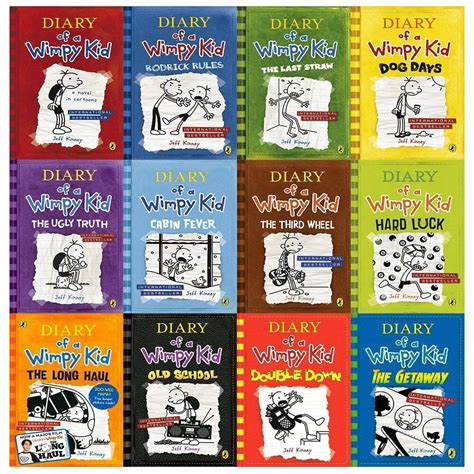 I think they started to run out of ideas. Diary of a Wimpy Kid Collection 12 Books Set The Getaway ...