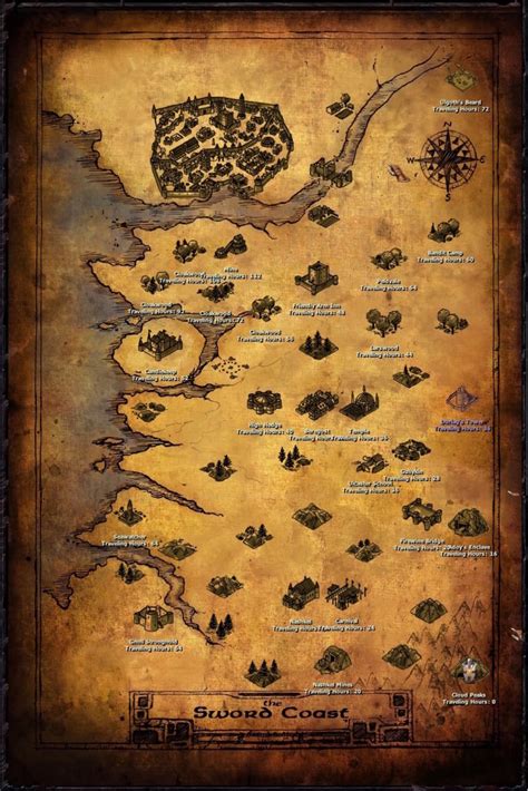 Baldurs Gate Enhanced Edition World Map Maping Resources Hot Sex Picture