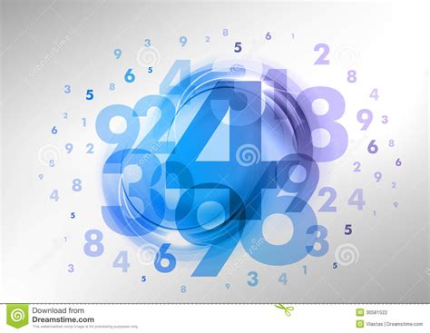 Abstract Number Stock Vector Illustration Of Abstract 30581522