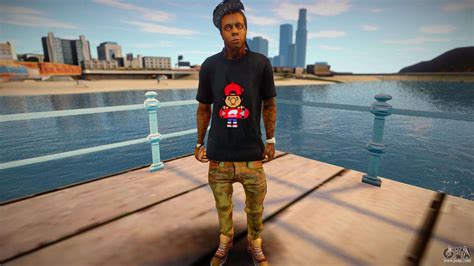 Lil Wayne Good Skin For Gta San Andreas