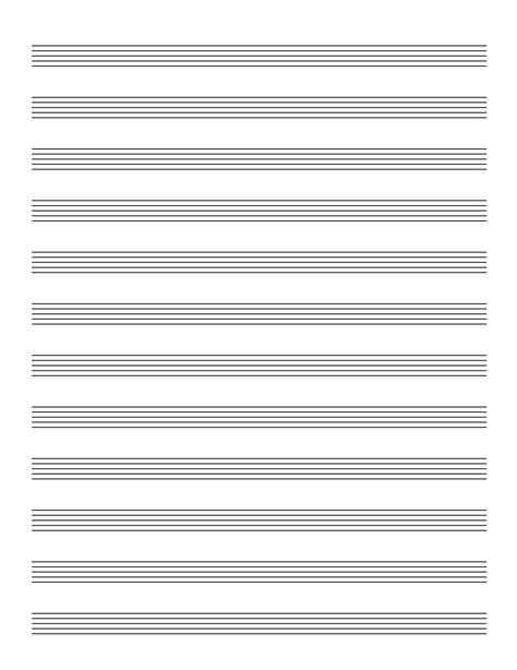 Staff Paper Music Pdf Blank Sheet Music Pdf Large Best Sheet Music