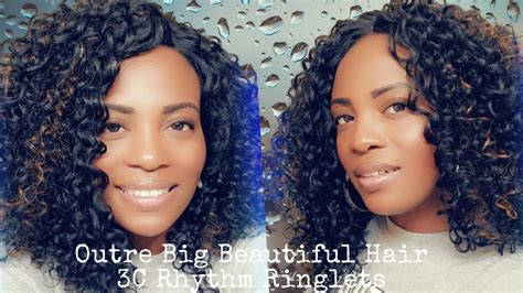 Outré Lace Front Wig Big Beautiful Hair B Rhythm Ringlets YouTube