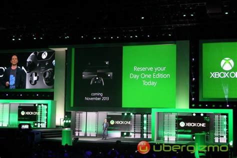 Xbox One Priced At 499 Ready For November 2013 Release Ubergizmo