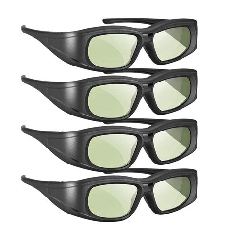 Mua Elikliv 4 Pack Active Shutter 3d Glasses Rechargeable Bluetooth 3d