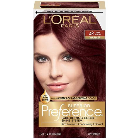 Loreal Paris Superior Preference Fade Defying Shine Permanent Hair Color 6a Light Ash Brown 1