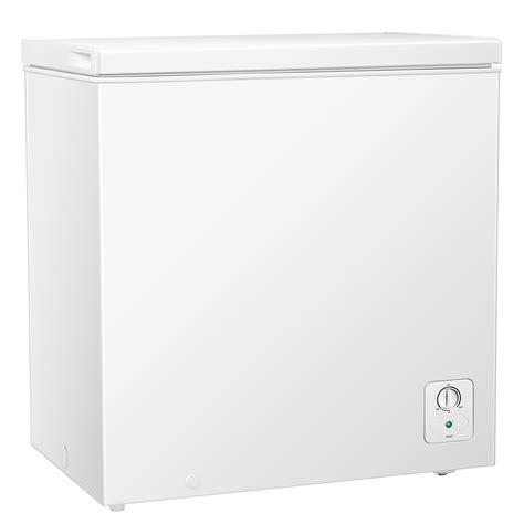 Hisense Cu Ft Manual Defrost Chest Freezer White In The Chest